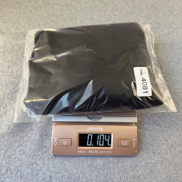 Connies Moon Light Los Angeles OS Black Long Sleeve High-Low Top Drape Pockets - Picture 11 of 12